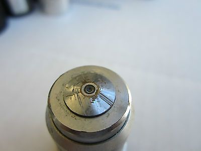 OPTICAL MICROSCOPE PART OBJECTIVE SWIFT PLAN ACHROMAT 40X AS IS OPTICS DWR#02