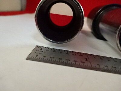 MICROSCOPE PART LOT PAIR EYEPIECE OCULAR JAPAN OPTICS AS IS #M4-B-11