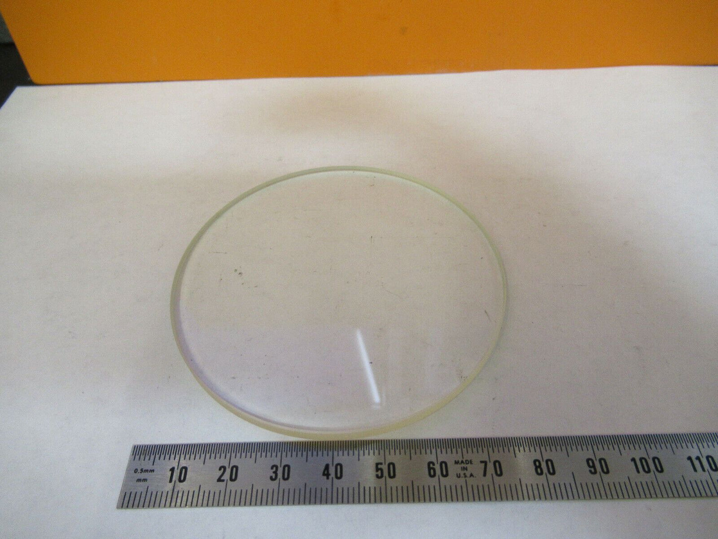 OPTICAL MIL SPEC FLAT BK7 GLASS BLANK WINDOW OPTICS AS PICTURED &P2-A-59