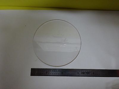 OPTICAL THICK SAPPHIRE WAFER  [chip on edge] LASER OPTICS AS IS BIN#W6-53