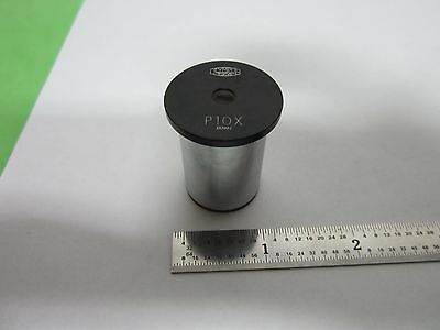 EYEPIECE OLYMPUS P10X MICROSCOPE OPTICS AS IS BIN#F2-74