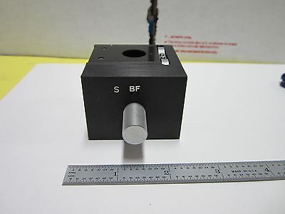 OPTICAL MICROSCOPE POLYVAR LEICA REICHERT S BF CUBE NOMARSKI OPTICS BN#52-07