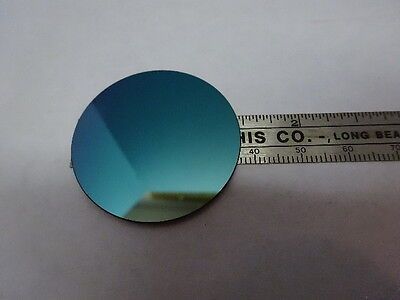 OPTICAL INFRARED FILTER PLATE FLAT LENS OPTICS AS IS #83-17