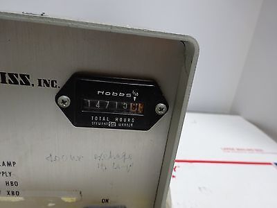 ZEISS LAMP POWER SUPPLY ILLUMINATOR MODEL HBO BIN#TC-1