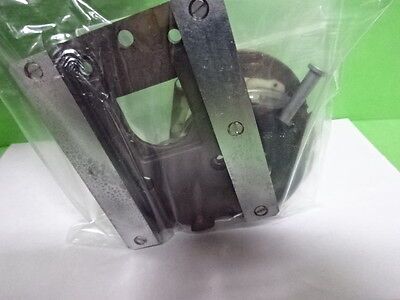 MICROSCOPE PARTS LEITZ GERMANY ORTHOPLAN HEAD CLAMP + NOSEPIECE AS IS #4T-B-12