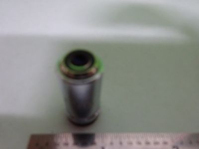 MICROSCOPE PART OBJECTIVE ZEISS GERMANY 10X  OPTICS AS IS BIN#W8-56