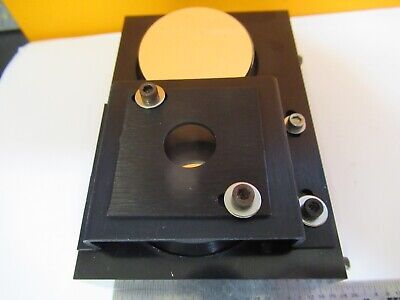 OPTICAL SPECTRA TECH MIRROR CROSS BEAMS MICROSCOPE PART AS PICTURED &Q6-A-67