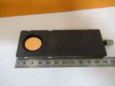 LEICA GERMANY DMRX SLIDE FILTER OPTICS MICROSCOPE PART AS PICTURED &P1-A-11