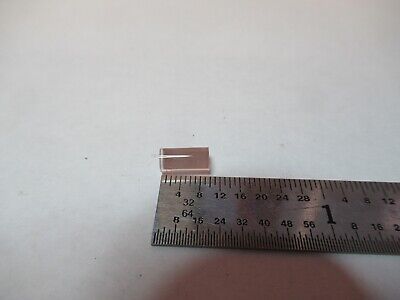 OPTICAL MINI BK7 GLASS CYLINDER UNPOLISHED ENDS OPTICS AS PICTURED &5K-A-43