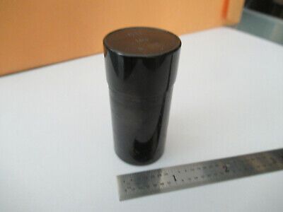 CARL ZEISS EMPTY OBJECTIVE CAN "60" MICROSCOPE PART AS PICTURED #F2-A-35