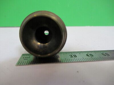 ANTIQUE BRASS BAUSCH LOMB OBJECTIVE MICROSCOPE PART OPTICS AS PICTURED &z9-a-107