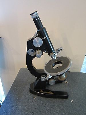 OPTICAL VINTAGE ANTIQUE MICROSCOPE ERNST LEITZ PETROGRAPH ?? AS IS OPTICS #LOBBY