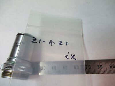 BAUSCH LOMB 97X LENS OBJECTIVE OPTICS MICROSCOPE PART AS PICTURED &Z1-A-21