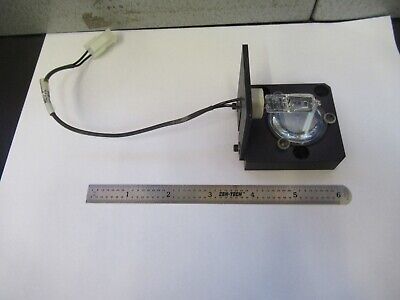 OLYMPUS JAPAN LAMP + LENS CONVEX ILLUMINATOR MICROSCOPE PART AS PICTURED W8-A-41