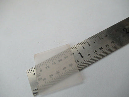 VINTAGE BLANK PIEZOELECTRIC QUARTZ CRYSTAL AT Y-CUT PIEZO SENSOR AS PIC #F5-A-50