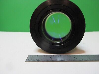 OPTICAL LARGE FOCUSABLE MOUNTED LENS OBJECTIVE LASER OPTICS AS PICTURED &18-B-12