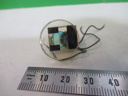 OPTICAL PHOTODIODE +ZERODUR MINI LENS RLG LITTON OPTICS  AS PICTURED &H3-B-43