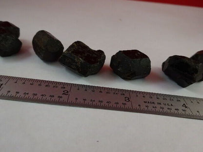 ROUGH TOURMALINE SCHORL BLACK MINERAL CRYSTAL BRAZIL 40 GRAM LOT AS IS #14-A-08