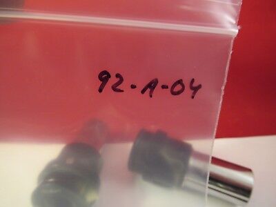 NIKON JAPAN PAIR EYEPIECE HKW 10X Bi OPTICS MICROSCOPE PART AS IS &92-A-04