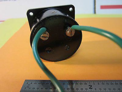 VOLTMETER GAUGE DIAL FROM 1959 VINTAGE VOLTAGE METER BIN#24