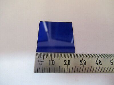 OPTICAL THOR LABS BLUE GLASS FILTER LASER OPTICS AS PICTURED R5-A-81