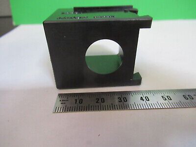 NIKON JAPAN PLASTIC HOLDER PPS CUBE FILTER  MICROSCOPE PART AS PICTURED &3-C-23