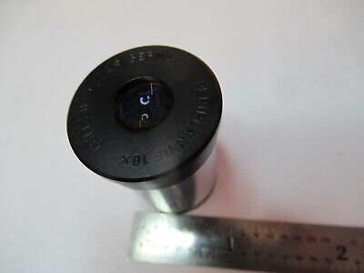 LEITZ GERMANY EYEPIECE NF 10X MICROSCOPE PART OPTICS AS PICTURED &FT-6-X11