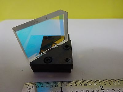 OPTICAL MOUNTED DICHROIC WEDGE MIRROR LASER OPTICS AS IS BIN#W6-14