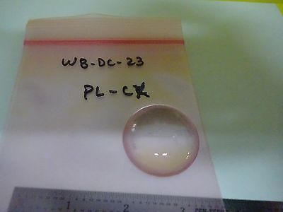 OPTICAL PLANO CONVEX LENS JAPAN OPTICS AS IS BIN#W8-DC-23