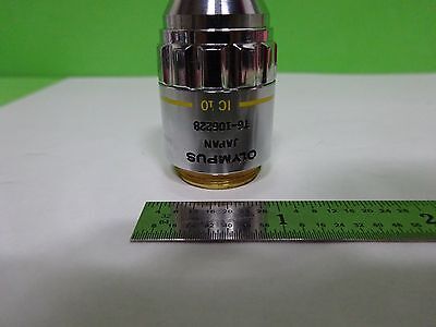 MICROSCOPE PART OLYMPUS JAPAN DIC OBJECTIVE MSPLAN 10X OPTICS BH2 AS IS BN#V8-09