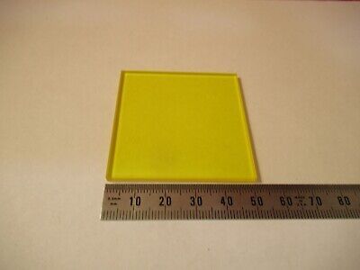 OPTICAL GLASS YELLOW FILTER PRO OPTICS AS PICTURED &T6-A-03