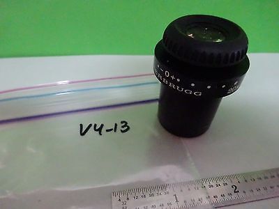 MICROSCOPE PART EYEPIECE WILD LEICA 20X/13 SWISS OPTICS AS IS BIN#V4-13