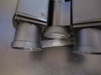 NIKON JAPAN BINOCULAR HEAD OPTICS MICROSCOPE PART AS PICTURED &5M-A-28