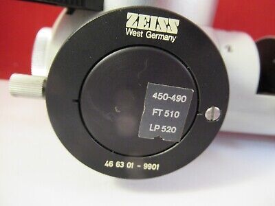 ZEISS GERMANY 466301 VERTICAL ILLUMINATOR OPTICS MICROSCOPE PART AS PIC &95-B-12