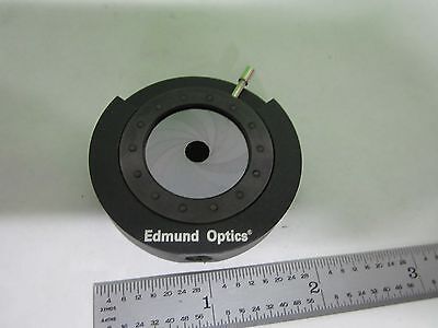 OPTICAL EDMUND SCIENTIFIC IRIS FOR 37 mm LASER OPTICS BIN#S3-18