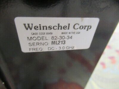 Aeroflex Weinschel 82-40-33 DC 3 GHz High Power Fixed Coaxial Attenuator AS PIC