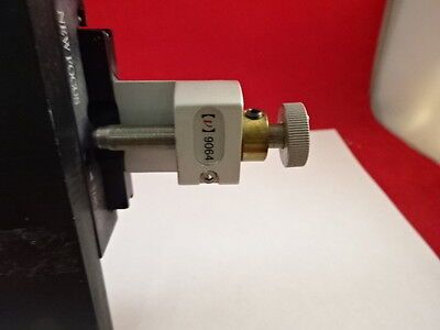 STAGE MICROMETER MICRON MICROSCOPE [knob bent]  AS IS B#61-A-04