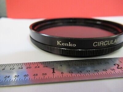 OPTICAL POLARIZER KENKO 63mm CIRCULAR PL OPTICS AS PICTURED &4B-A-32