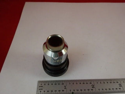 MICROSCOPE PART CARL ZEISS OBJECTIVE GERMANY PLAN 2.5X  OPTICS #C6-C-56