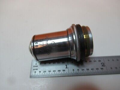 BAUSCH LOMB VINTAGE OBJECTIVE 97X OPTICS MICROSCOPE PART AS PICTURED &16-A-60