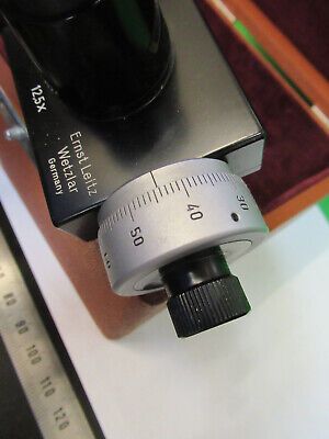 ANTIQUE LEITZ GERMANY FILAR EYEPIECE MICROSCOPE PART AS PICTURED &Q9-A-102