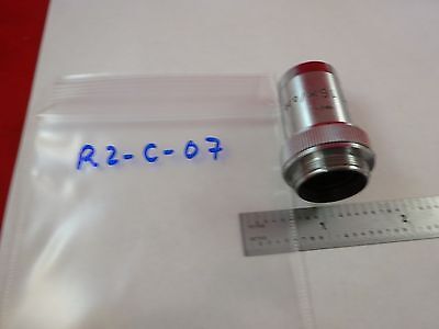 MICROSCOPE PART OBJECTIVE PL 16X LEITZ GERMANY OPTICS AS IS BIN#R2-C-07