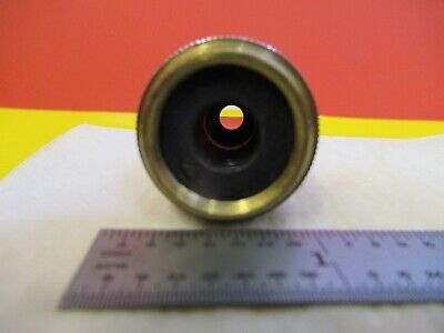 VICKERS 40X OBJECTIVE ENGLAND UK MICROSCOPE PART OPTICS AS PICTURED &16-C-61