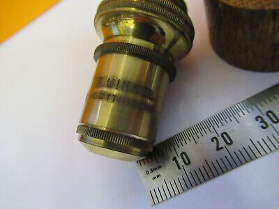 R. WINKEL GOTTINGEN GERMANY OBJECTIVE APO 14mm LENS MICROSCOPE PART  &H1-B-13