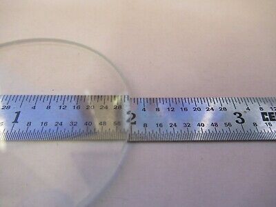 OPTICAL PLANO GLASS ROUND PLATE OPTICS AS PICTURED &3K-A-15