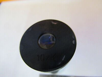 WILD SWISS HEERBRUGG LENS EYEPIECE 10xK MICROSCOPE PART AS PICTURED W3-B-63