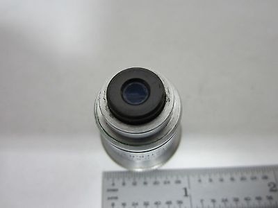 MICROSCOPE OBJECTIVE BAUSCH LOMB 10X OPTICS AS IS BIN#M7-45