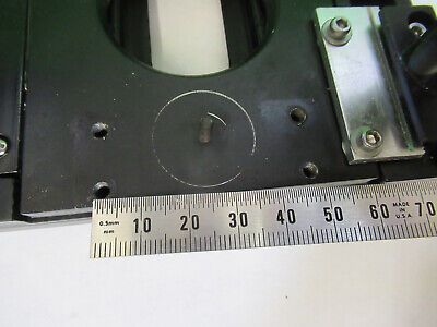 GENERIC XY STAGE TABLE MICROSCOPE PART AS PICTURED &Z1-A-35