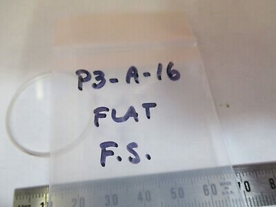 OPTICAL FLAT FUSED SILICA OPTICS  AS PICTURED #P3-A-16