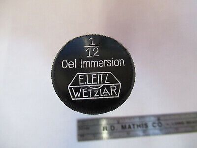 EMPTY CANISTER for OBJECTIVE LEITZ WETZLAR MICROSCOPE PART AS PICTURED &13-ft-01